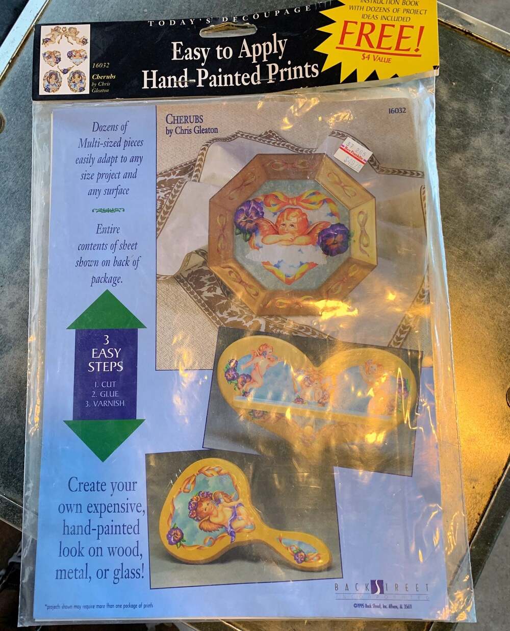 Today's Decoupage Easy to Apply Hand-Painted Prints Cherubs by Chris Gleaton (16